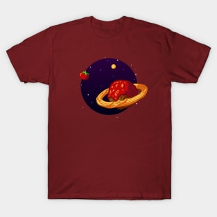 Pasta Saturn T-Shirt